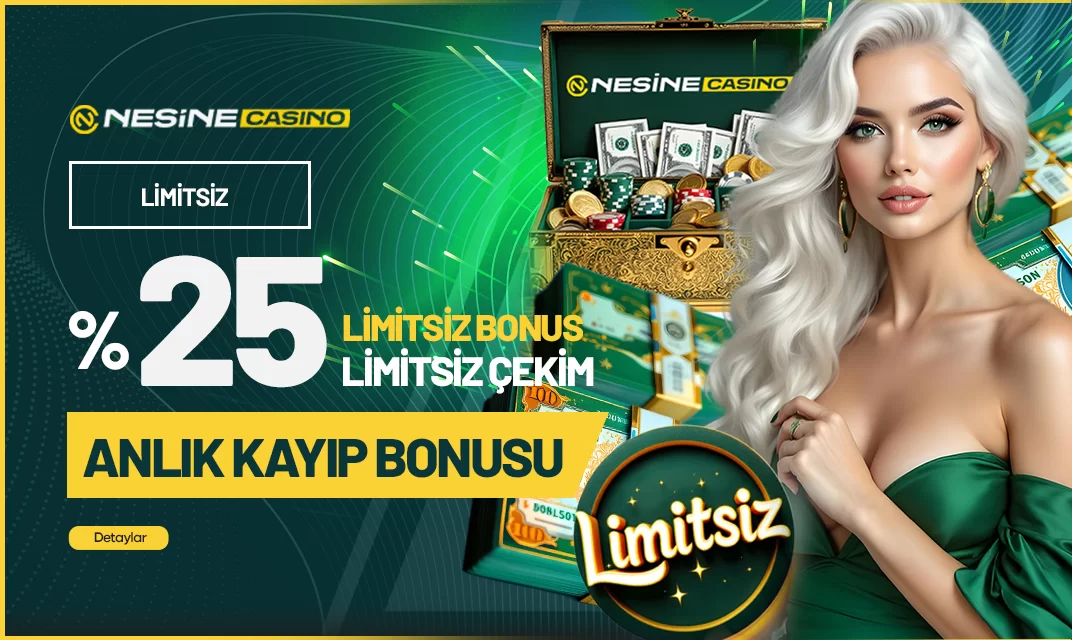 LİMİTSİZ ANLIK KAYIP BONUSU!